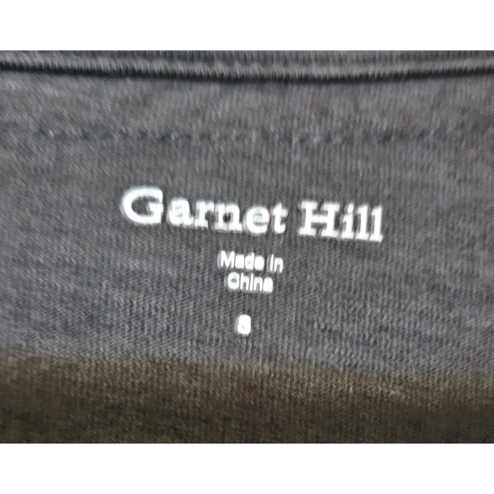 Garnet Hill Dress Women's Gray Size S Tunic Stretchy Lagenlook Casual Pullover - Picture 2 of 4